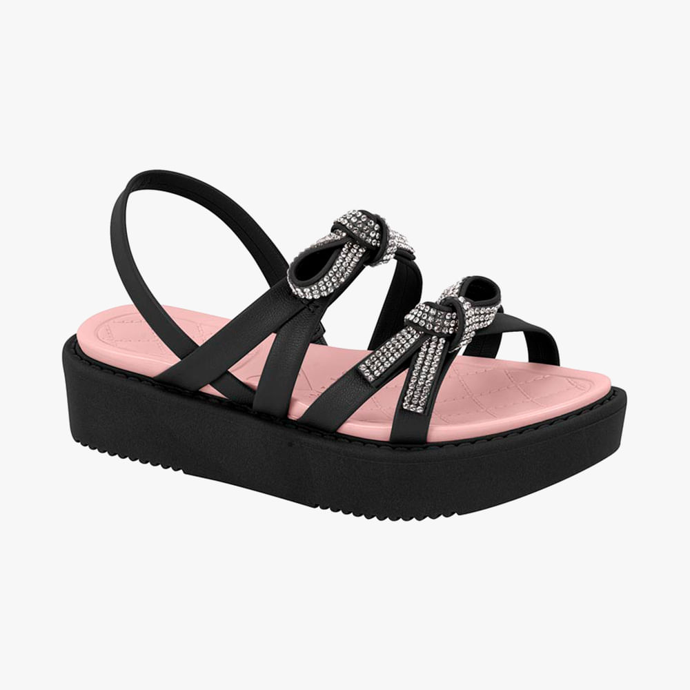 SANDALIA  JUV  MNA 2303 624 PRETO 29