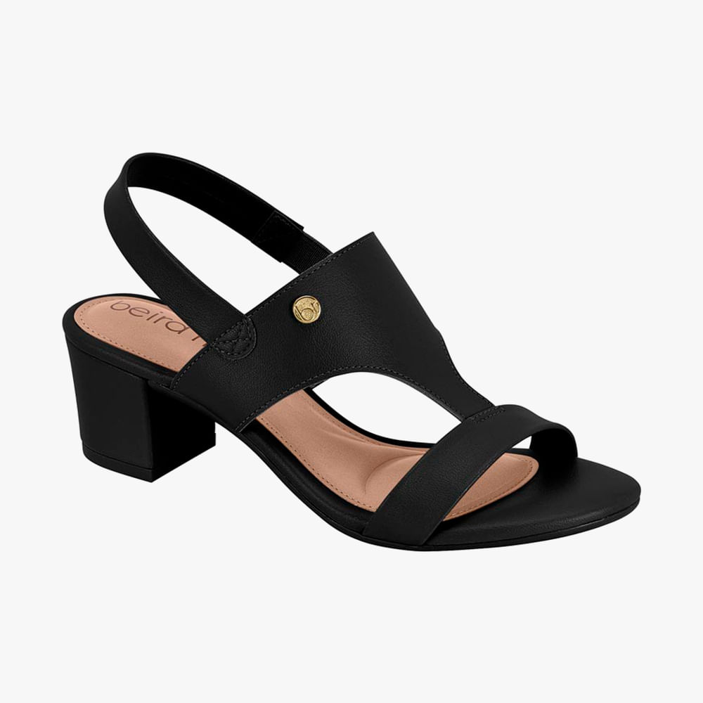 SANDALIA SALTO M 8246-1211 PRETO 36