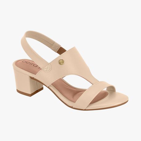 SANDALIA SALTO M 8246-1211 CREME 35