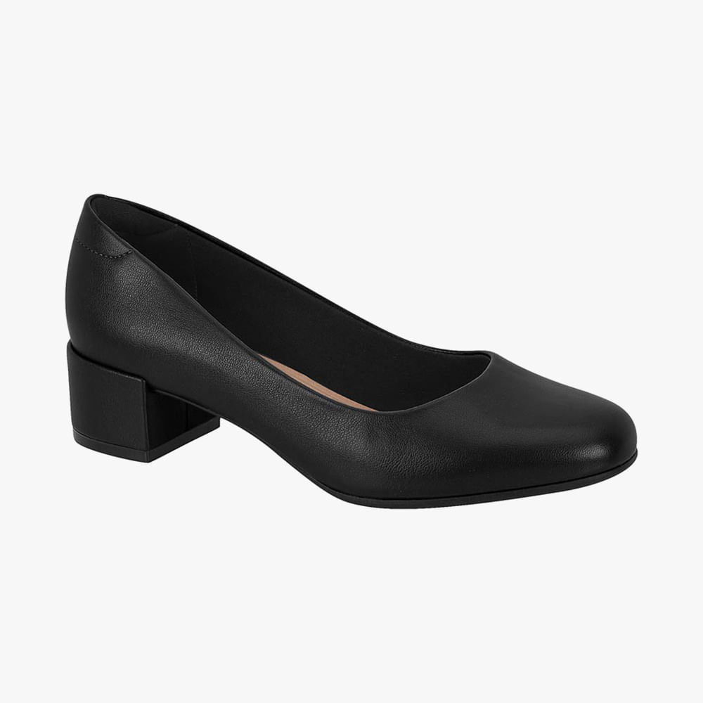 SCARPIN SALTO BAIXO 4301100 PTO NP 36