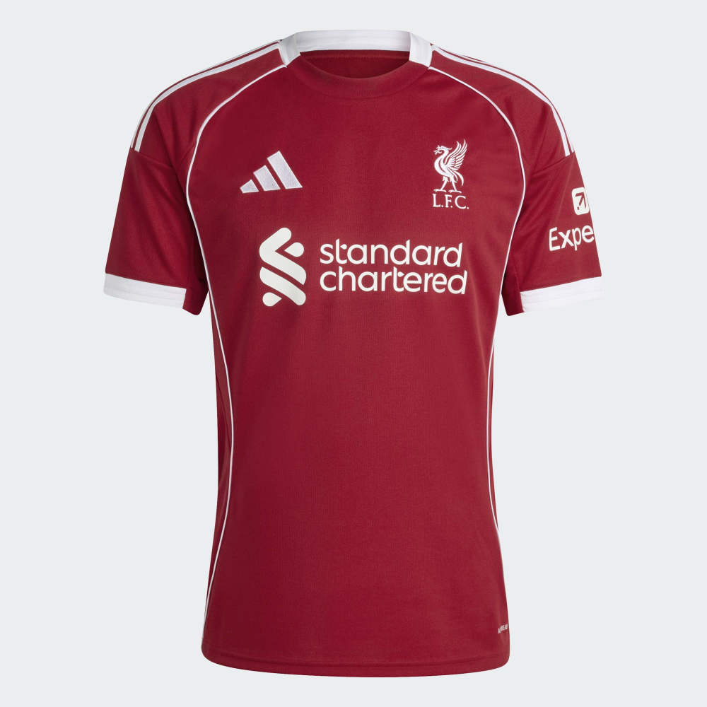 Camisa I do Liverpool FC 25/26 Adidas Masculino - Di Gaspi