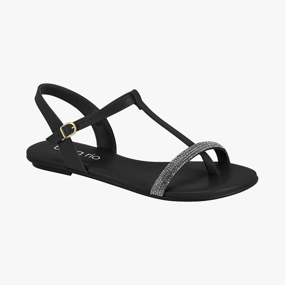 SANDALIA RASTEIRA 8384-768 PRETO 36