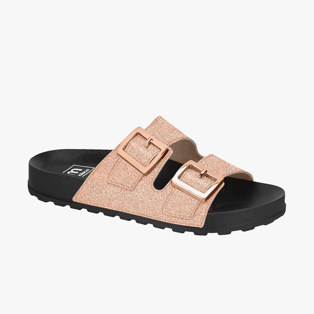 RASTEIRA CHINELO BIRKEN MOLECA 5436 401 OURO/ROSADO 34