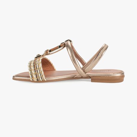 RASTEIRA COM DETALHE TRAMADO 		 MF302	 0004 CARAMELO						 34