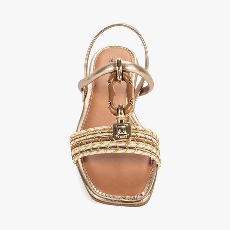 RASTEIRA COM DETALHE TRAMADO 		 MF302	 0004 CARAMELO						 34