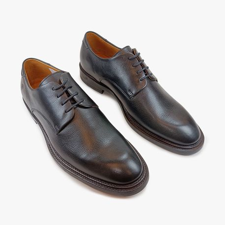 SAPATO SOCIAL CADARÇO 611052 CERVO PRETO 37