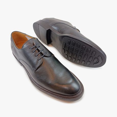 SAPATO SOCIAL CADARÇO 611052 CERVO PRETO 37