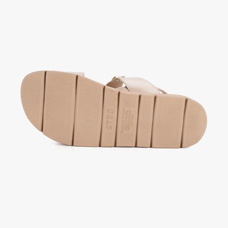 SANDALIA FLAT COM ABS 		 MF992	 0002 MARFIM						 34