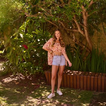 Kimono Estampado Viscose Pasley Summer