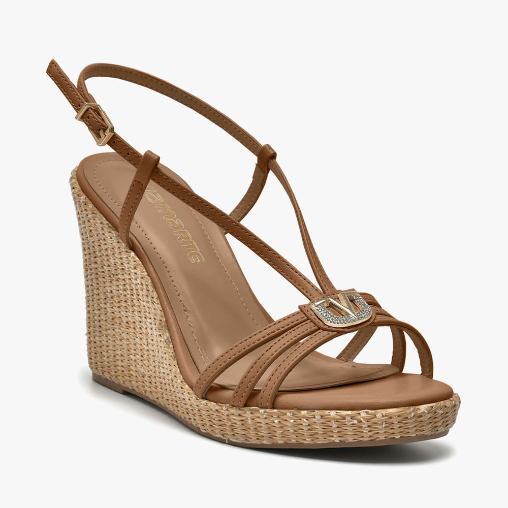 SANDALIA ANABELA 		 295003	 MACCHIATO						 34