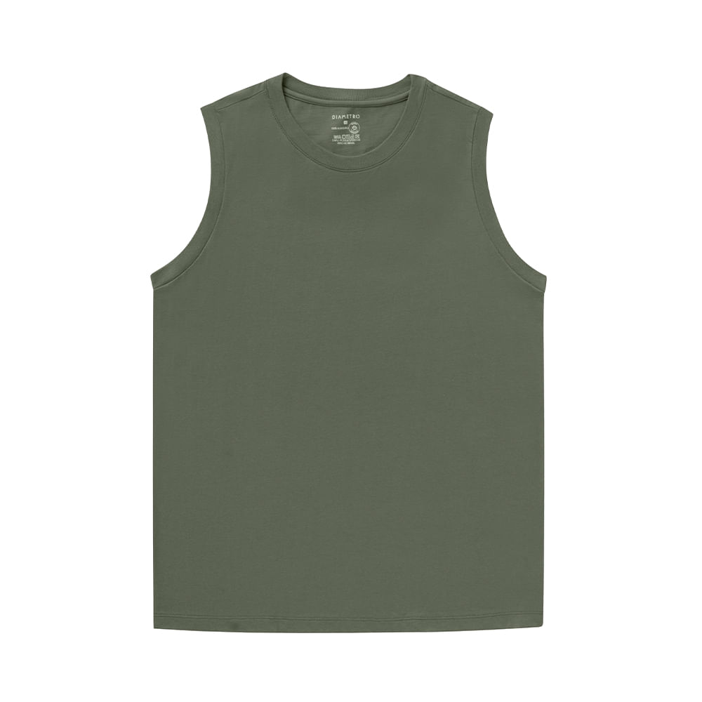 REGATA MACHÃO MEIA MALHA DB0011 MILITAR P