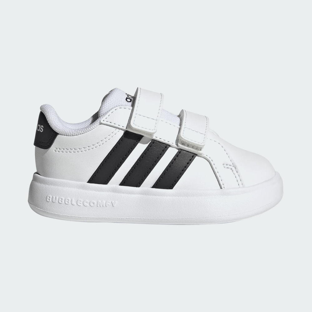 TENIS GRAND COURT 3 0 BUBBLE CF INF  JS4906 WHITE/BLACK 20