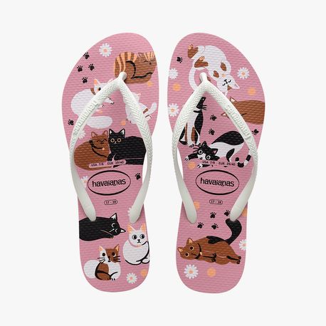 HAVAIANAS 4132567 SLIM PETS FE 4132567 1105-ROSA CHIFFON 33/4