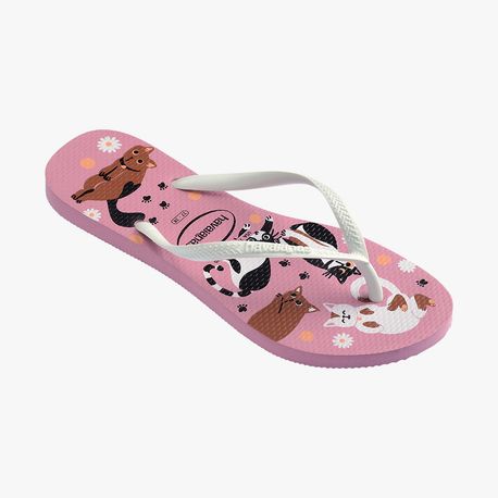 HAVAIANAS 4132567 SLIM PETS FE 4132567 1105-ROSA CHIFFON 33/4