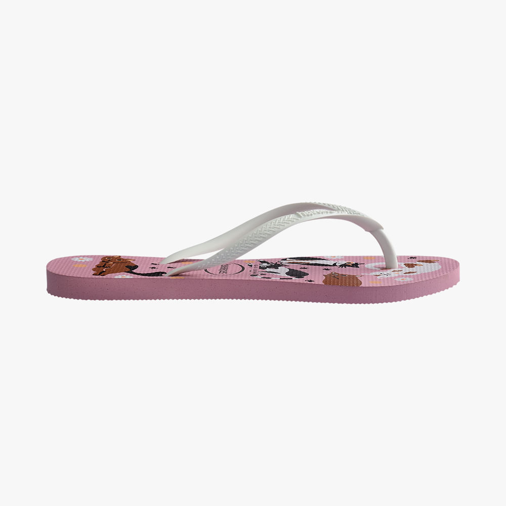 HAVAIANAS 4132567 SLIM PETS FE 4132567 1105-ROSA CHIFFON 35/6