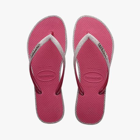 HAVAIANAS 4148313 SLIM GLITTER CONTOUR 4148313 1750-ROSA VELUDO 33/34