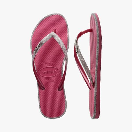 HAVAIANAS 4148313 SLIM GLITTER CONTOUR 4148313 1750-ROSA VELUDO 33/34