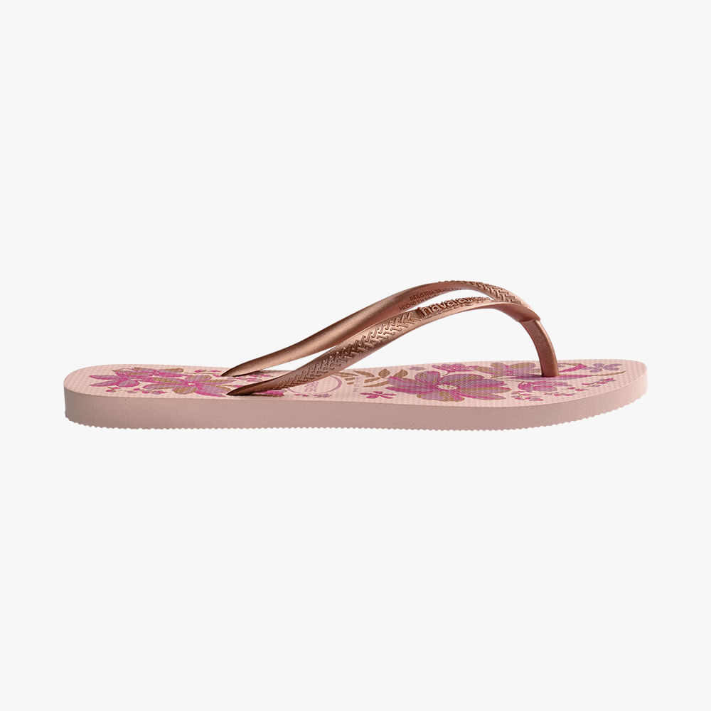 HAVAIANAS 4132823 SLIM ORGANIC 4132823 1184-ROSA DOURADO 39/40