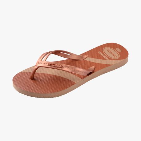 HAVAIANAS  4148804 ELEGANCE PRINT 4148804 3581-ROSE/GOLD 37/38