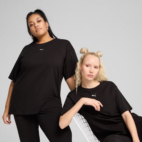 CAMISETA ESS RELAXED TEE 684971-01 01-BLACK GG