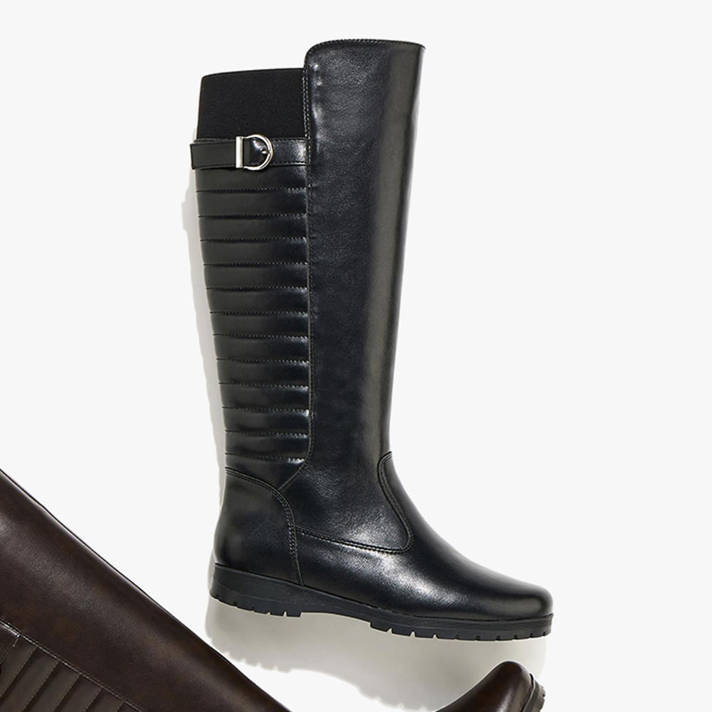 BOTA CANO ALTO BASICA 71125 PRETO 34