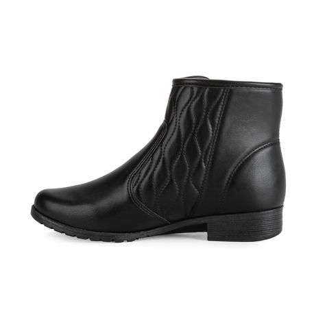 BOTA CANO CURTO RASTEIRA D2184 0001 PRETO						 34