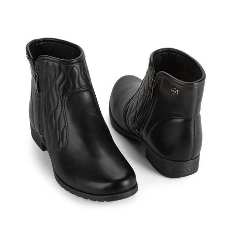 BOTA CANO CURTO RASTEIRA D2184 0001 PRETO						 34