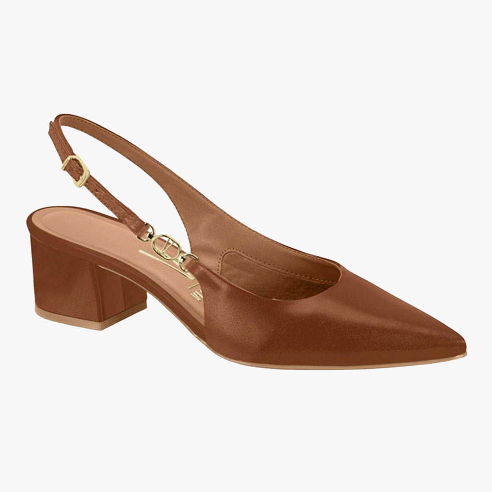 SCARPIN SLINGBACK SALTO BAIXO 1220 385 NP GARDA MOOCA 35