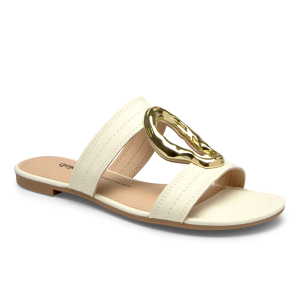 SANDALIA RASTEIRA Y8783 004 CREAM 35