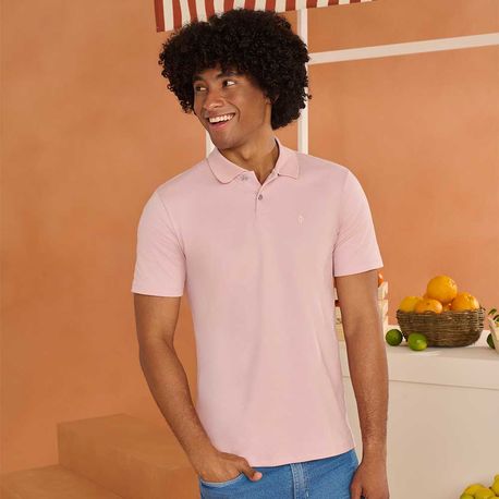 POLO MC SUEDINE DB0066 ROSE M