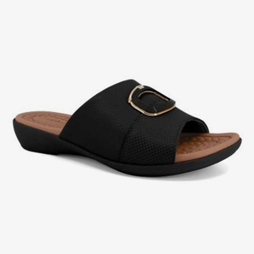 SANDALIA CONFORTO - USAFLEX UD33001 PRETO 35
