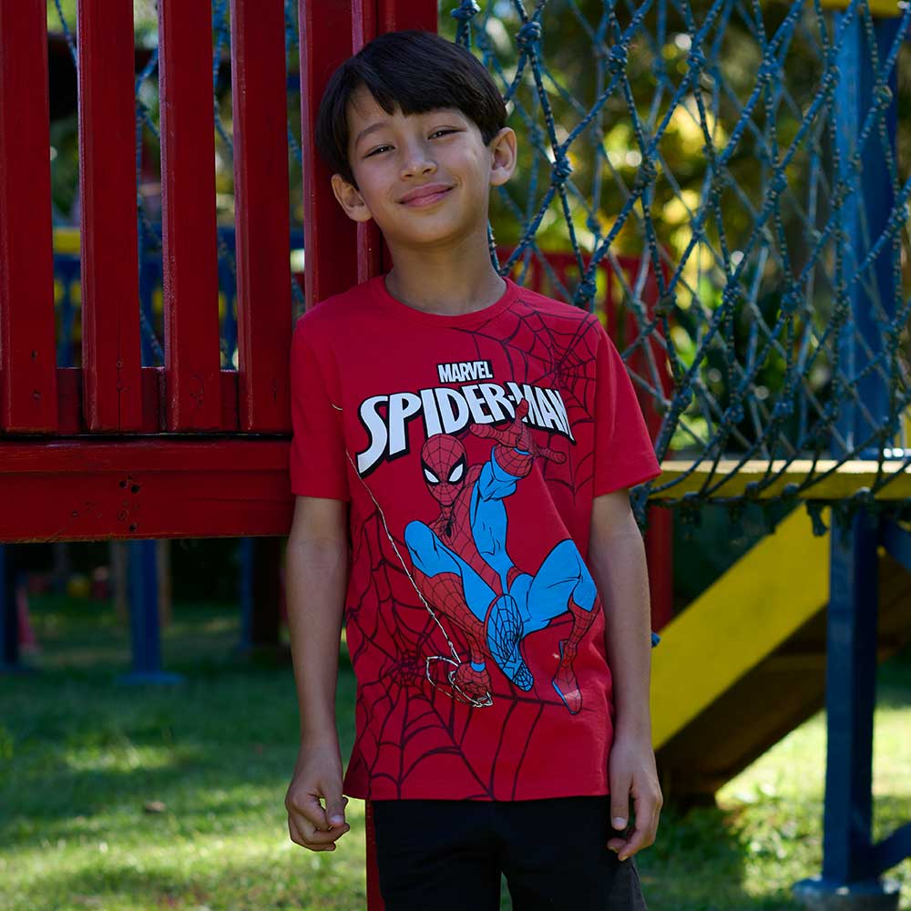 CAMISETA MC SPIDERMAN 68592 VERMELHO 04