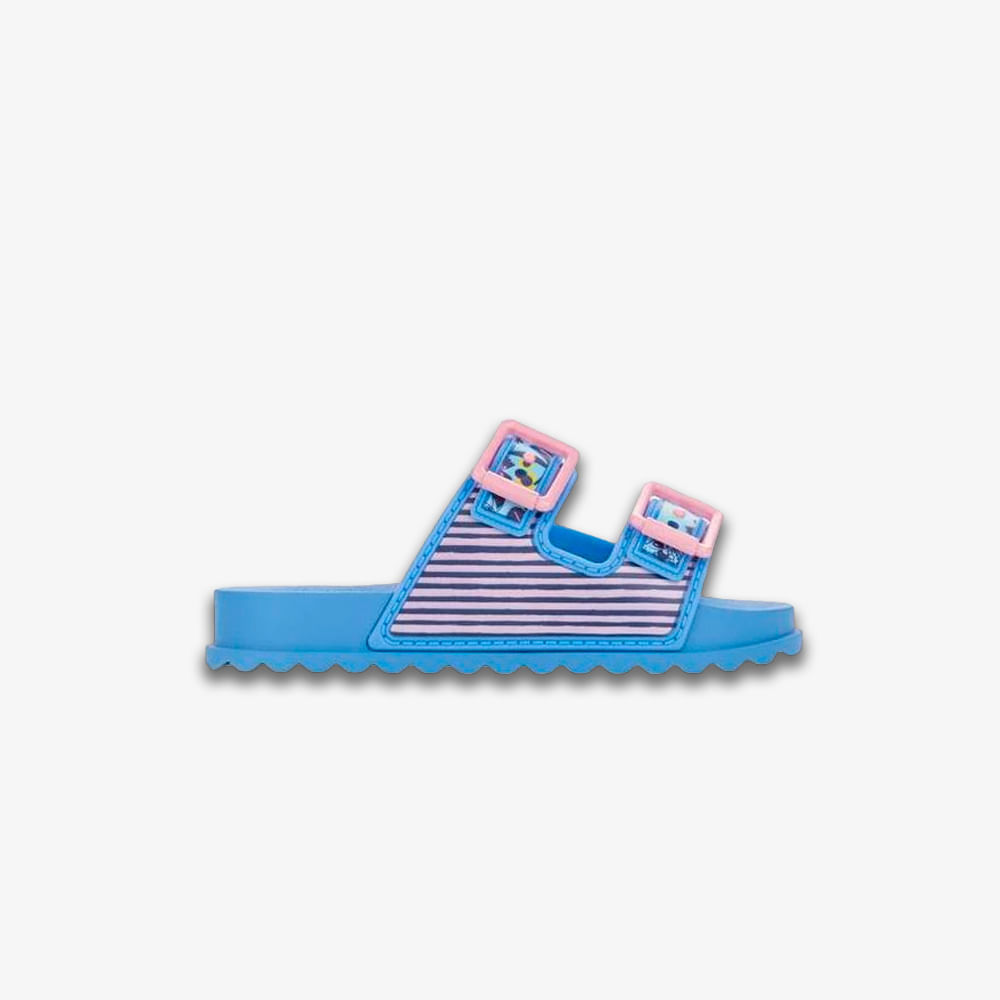 SANDALIA JUV MNA 23461 BW989 - AZUL/CLARO/ROSA 34