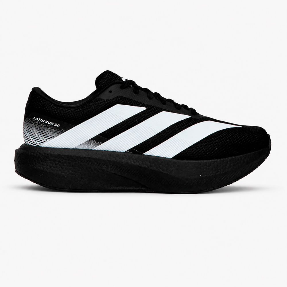 TENIS LATIN RUN 3 0 LA1418 CBLACK/FTWWHT/CBLACK 38