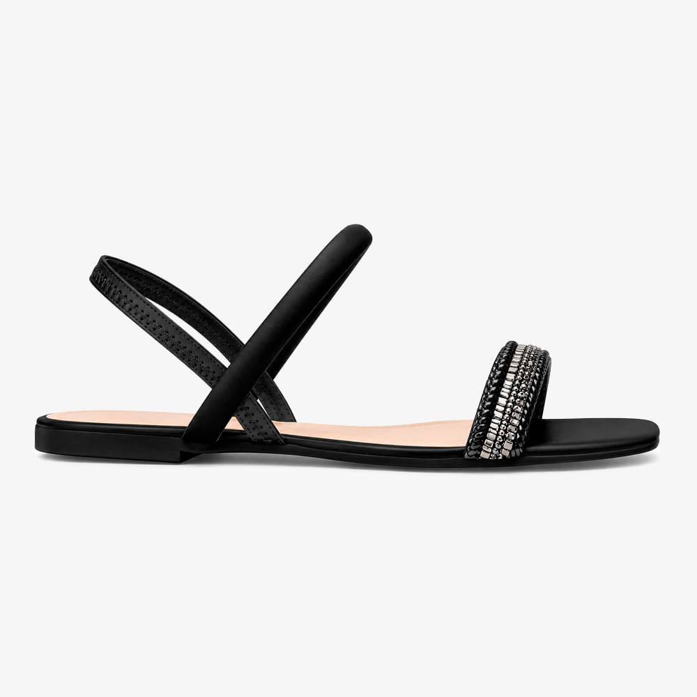 SANDALIA RASTEIRA - DAKOTA Y8892 0007 PRETO/PRETO 34